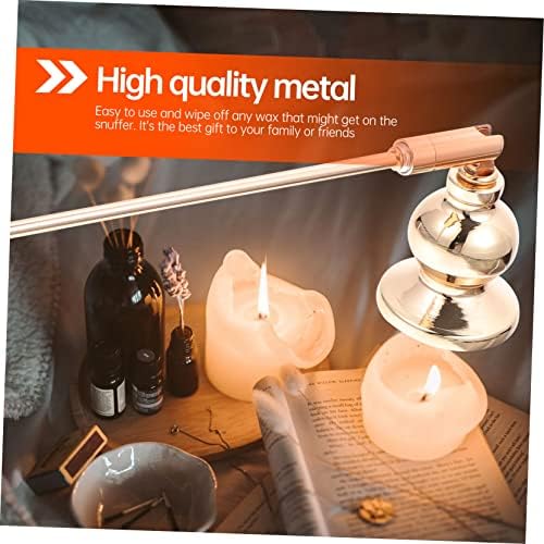 IMIKEYA 3Pcs Candle Snuffer Handle Set