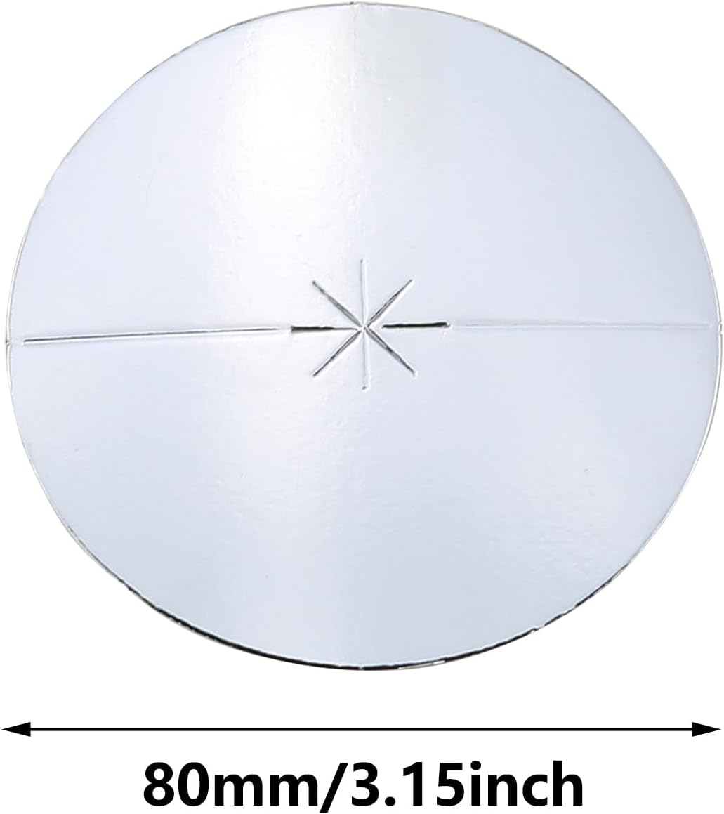 30PCS 8cm Diameter Paper Candle Holder Drip Protector