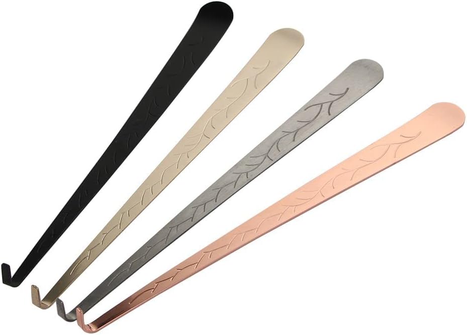 Candle Wick Dippers with Hook and Snuffer Trimmer for Safe Extinguishing