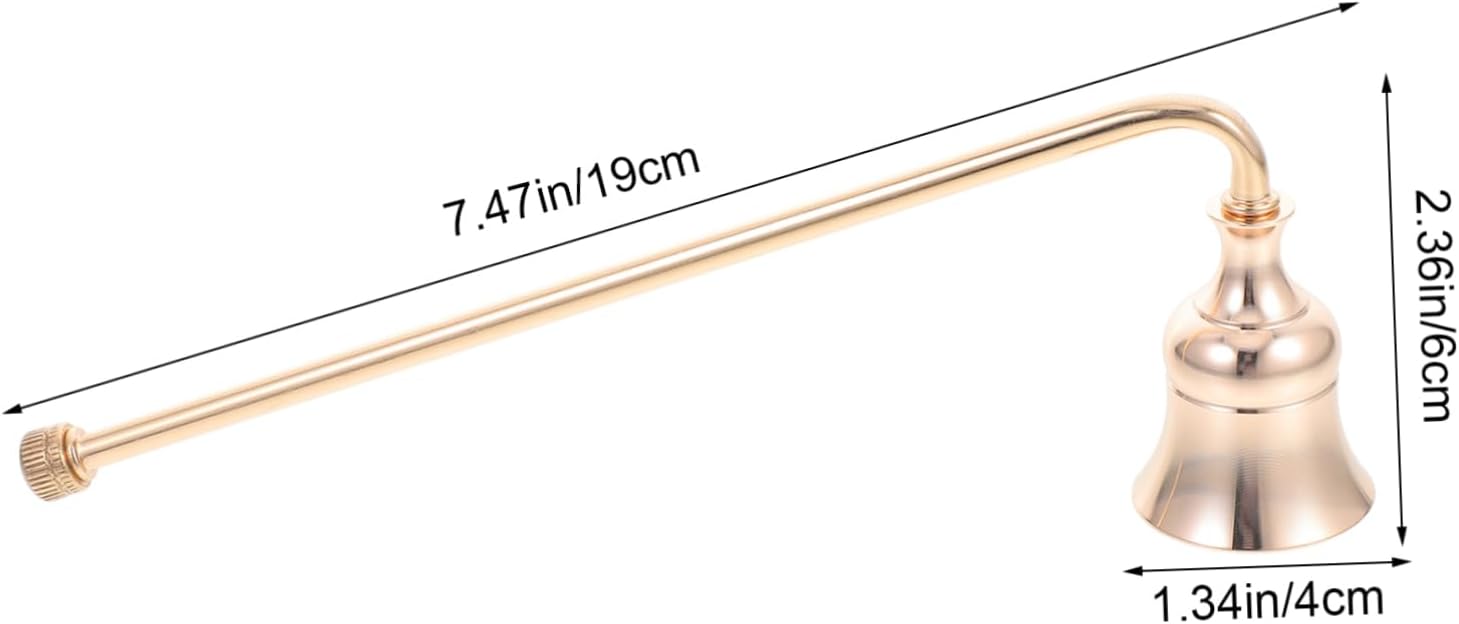 STOBAZA 5pcs Long Handle Candle Snuffer with Metal Wick Extinguisher