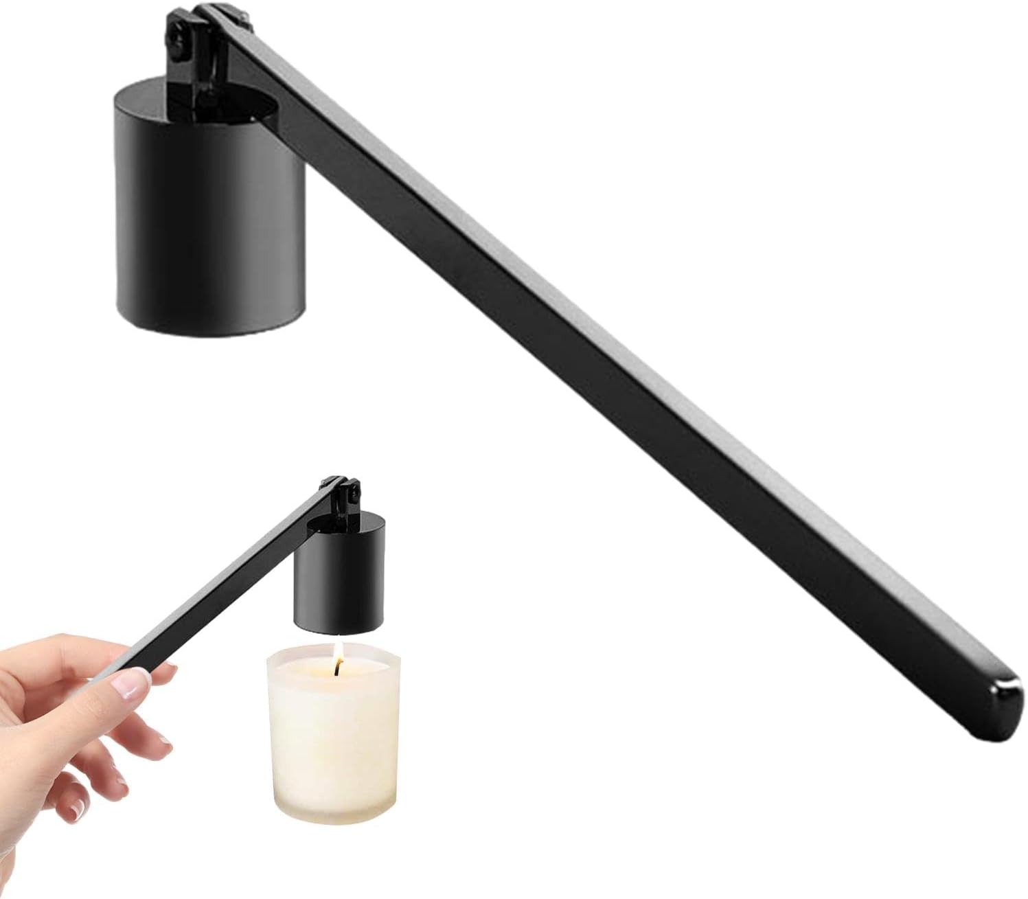 Stainless Steel Candle Snuffer with Long Handle