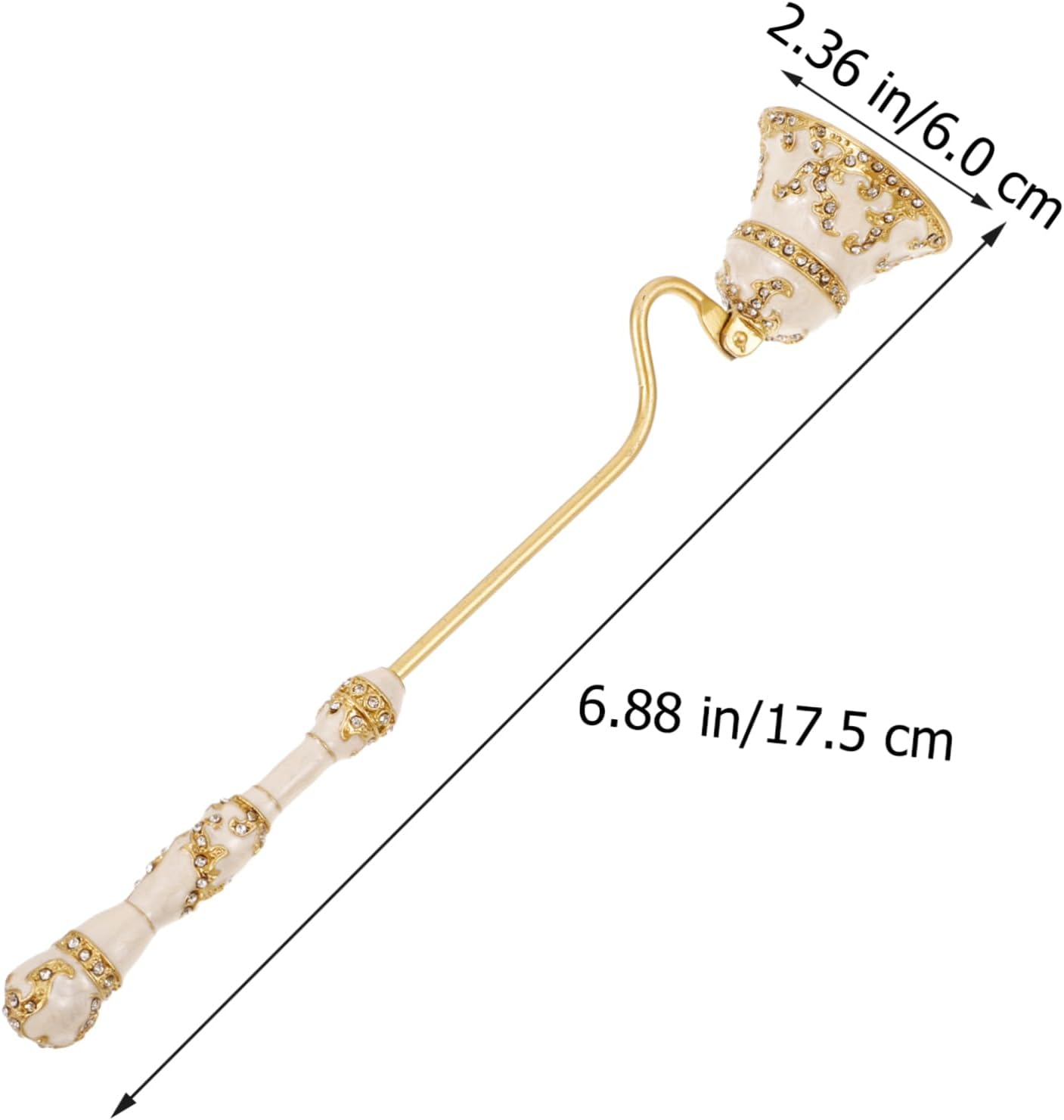 Vintage Style Candle Snuffer with Long Handle