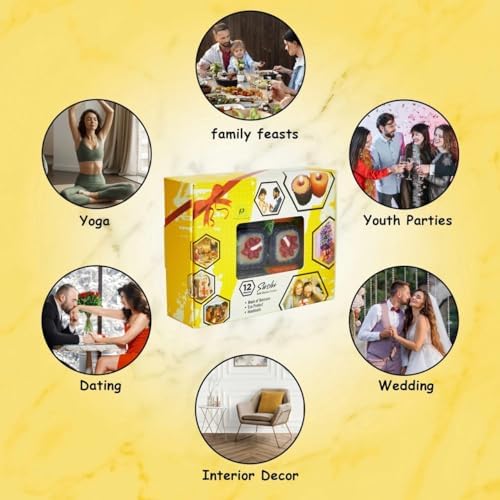 Fun Birthday Sushi Candle Gift Set 12pcs
