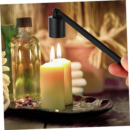 Stainless Steel Candle Snuffer with Long Handle for Safe Flame Extinguishing