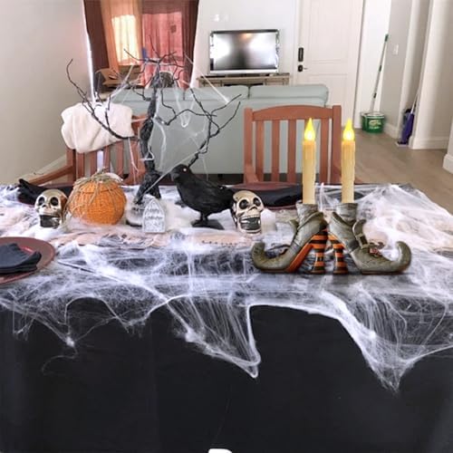 Magic Floating Candles with Wand 12PCS LED Halloween Decorations