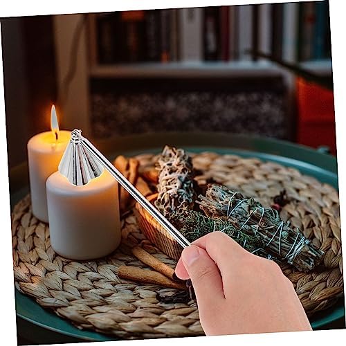 PRETYZOOM Portable Candle Snuffer Stainless Steel Handle Decor Tool