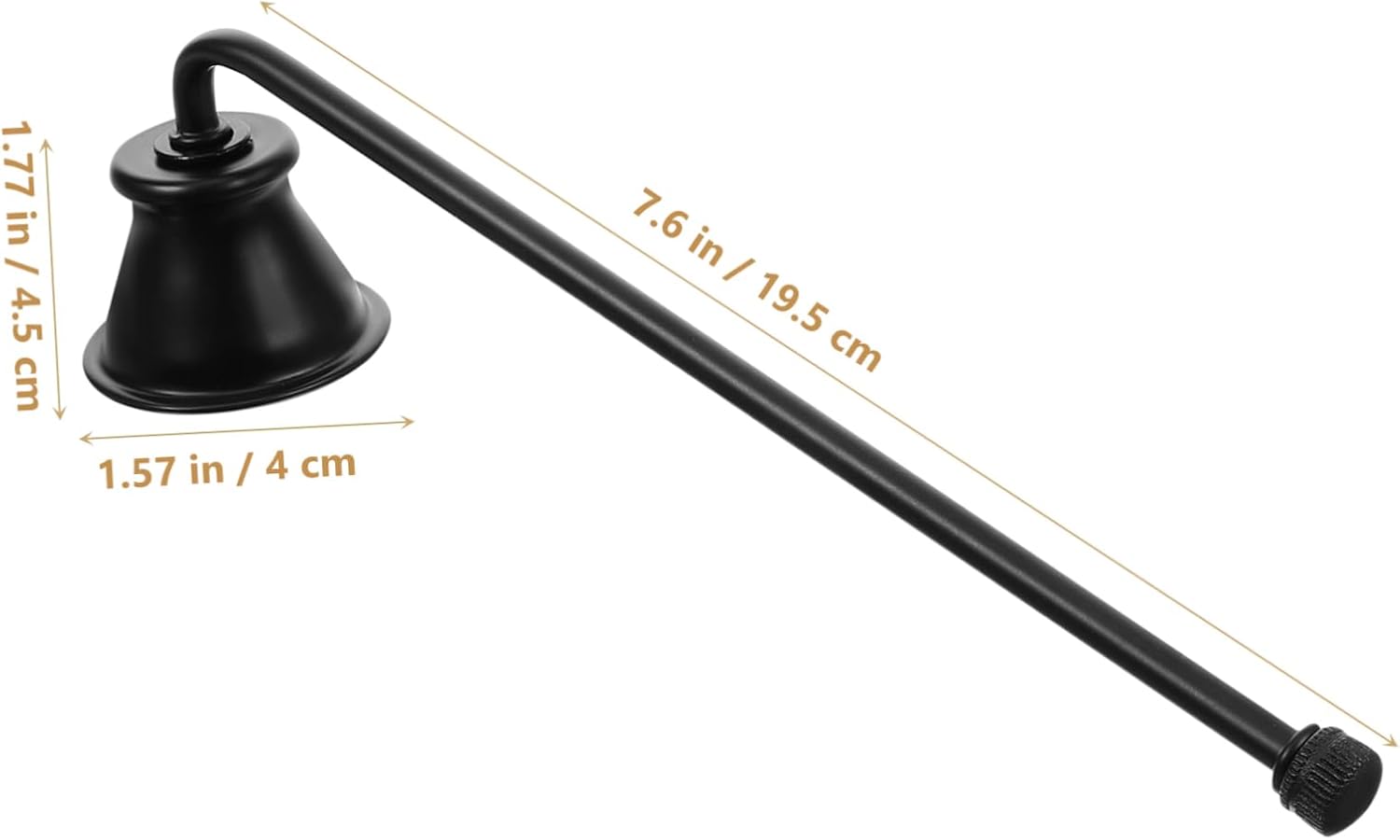Cabilock Flame Extinguisher Candle Snuffer Reusable Accessory for Lovers