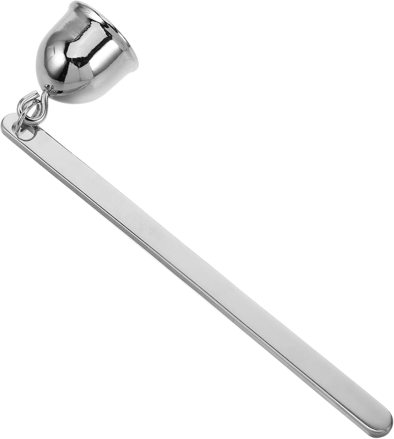 Stainless Steel Candle Snuffer with Antique Bell-Shaped Design