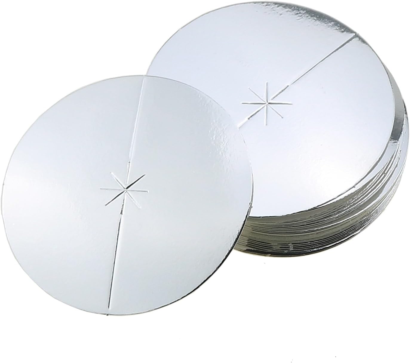 30PCS 8cm Diameter Paper Candle Holder Drip Protector