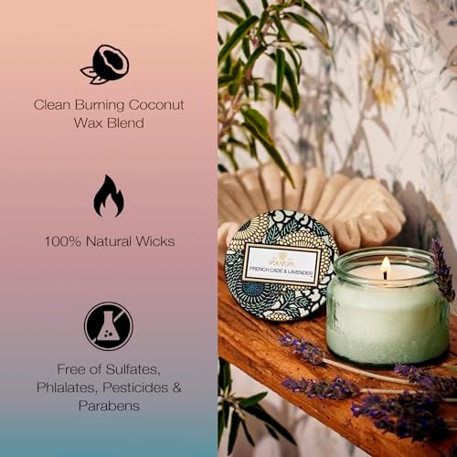 Voluspa French Cade Lavender Jar Candle 32oz 25 Hour Burn