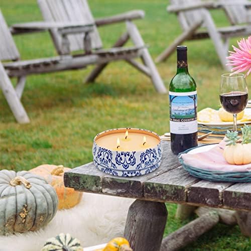 Large Citronella Candles for Outdoor and Indoor Use