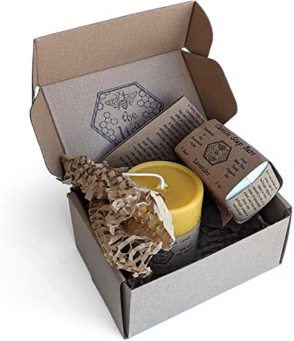 Bee The Light Candle and Soap Gift Set