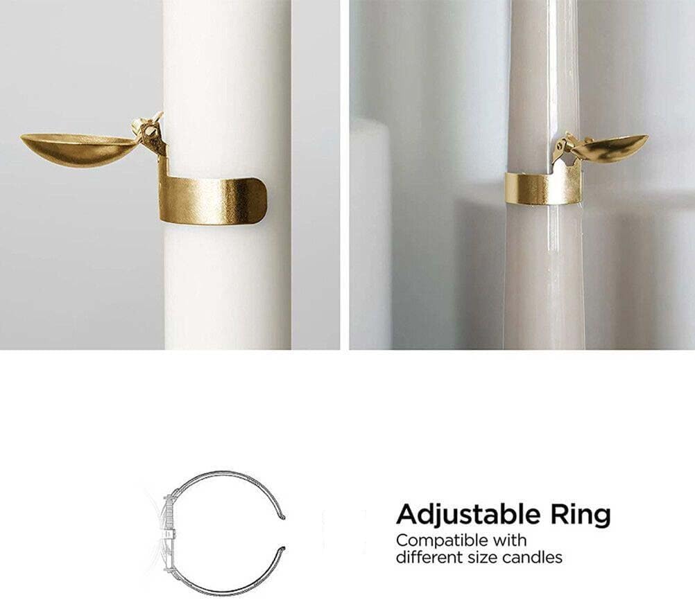 Automatic Candle Extinguisher with Gold Finish