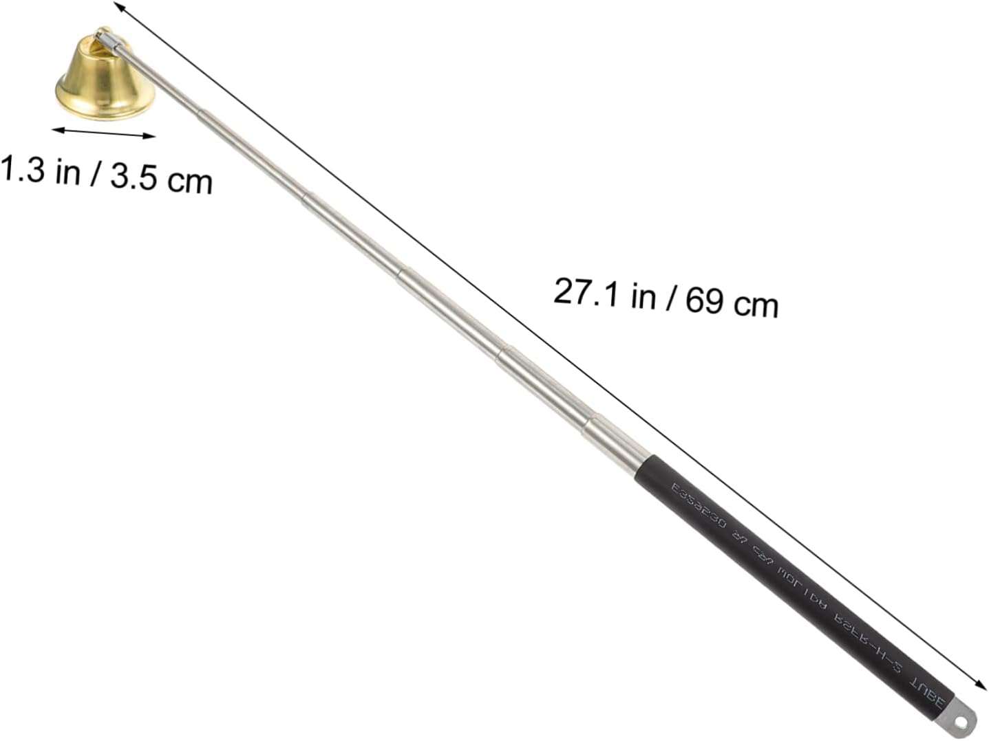 Cabilock 1pc Retractable Candle Snuffer with Safe Flame Control