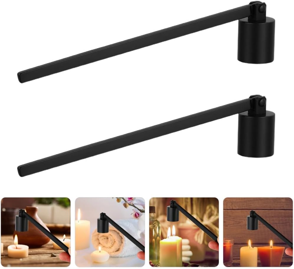 MAGICLULU 2pcs Candle Snuffer Tool with Long Handle
