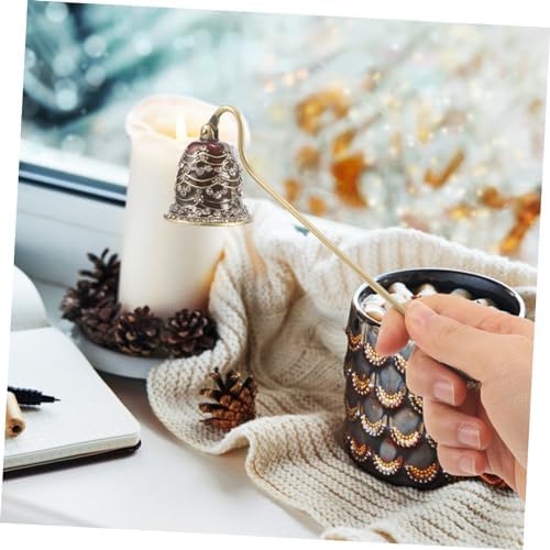 MAGICLULU Retro Diamond Candle Snuffer with Long Handle