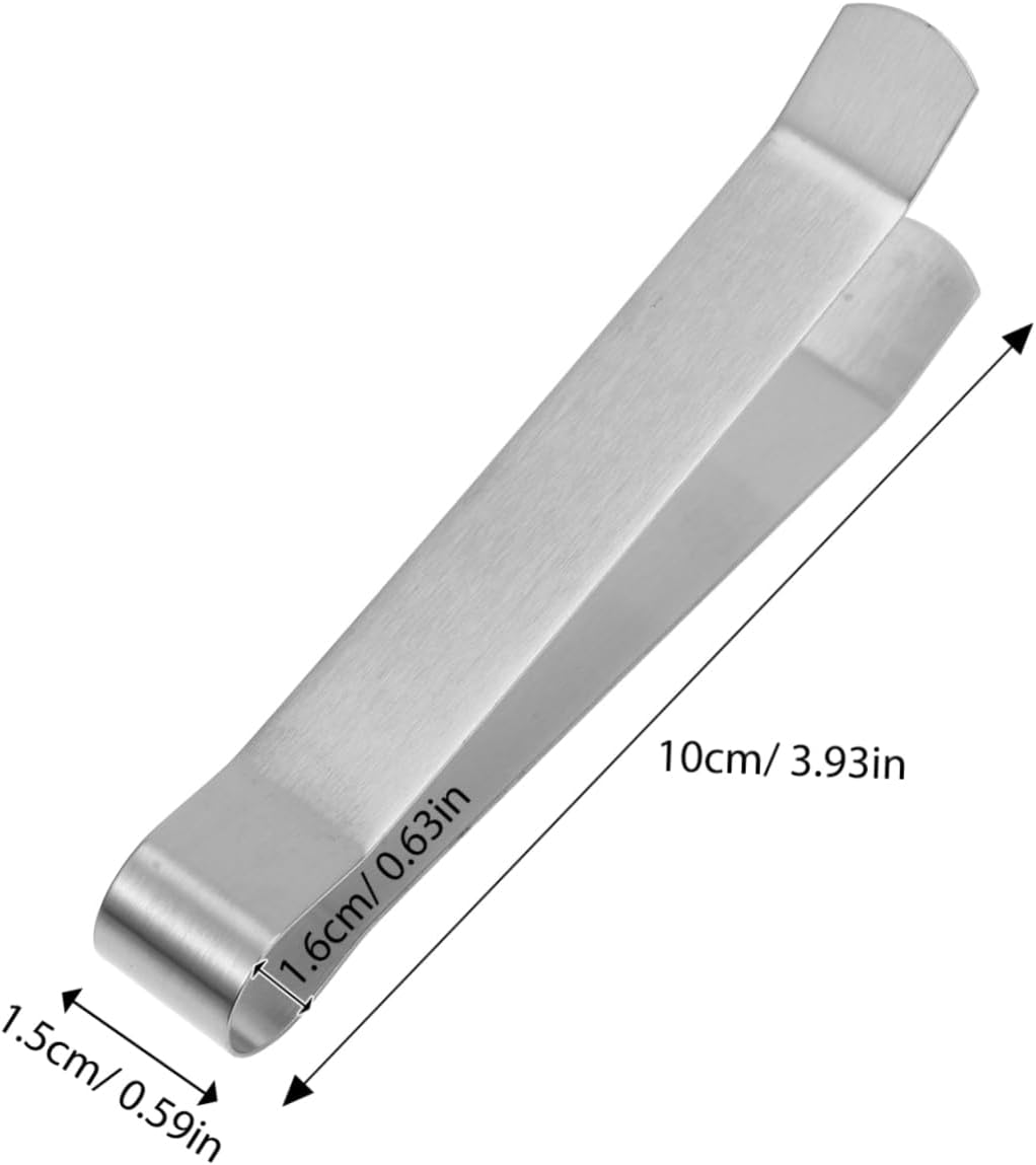 ORFOFE Candle Snuffer Clip 4pcs Steel Wick Extinguisher