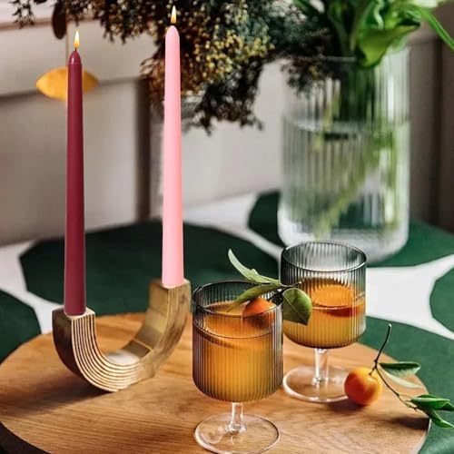10 Inch Gradient Taper Candles Set of 4