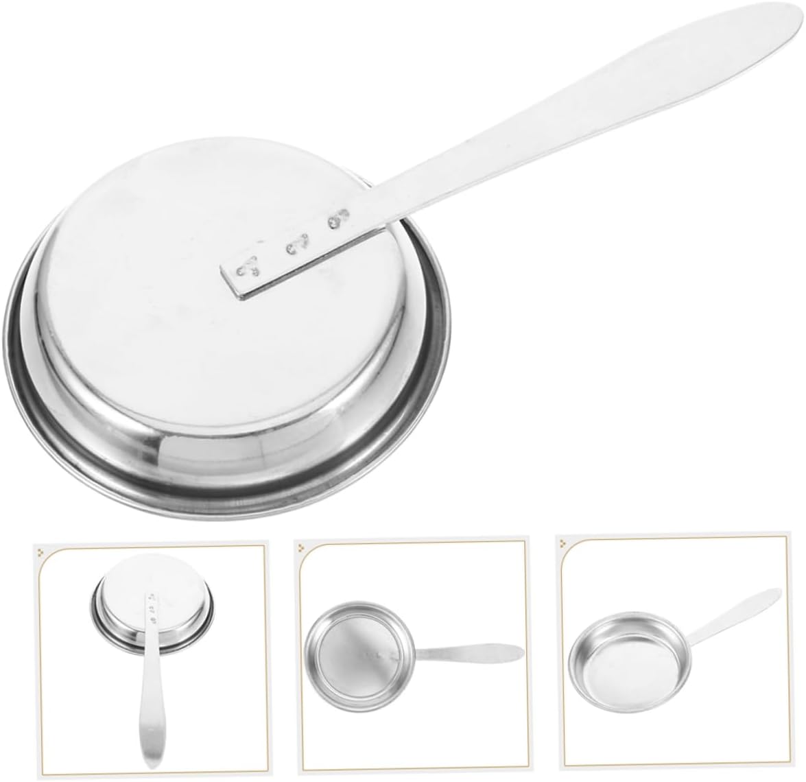 PRETYZOOM 5pcs Candle Flame Snuffer Set Stainless Steel