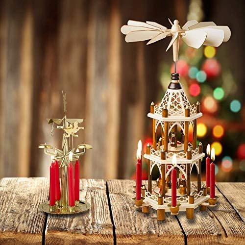 100 pcs Bulk Red Taper Candles for Christmas Decor