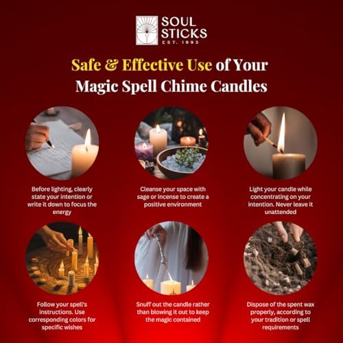 Soul Sticks Love Magic Taper Candles 20 Pack