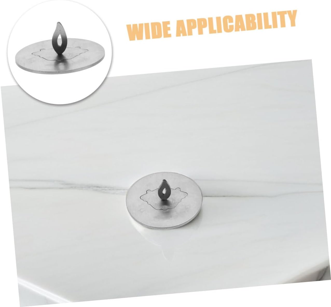 PRETYZOOM 2pcs Stainless Steel Candle Snuffer Decorative Extinguisher