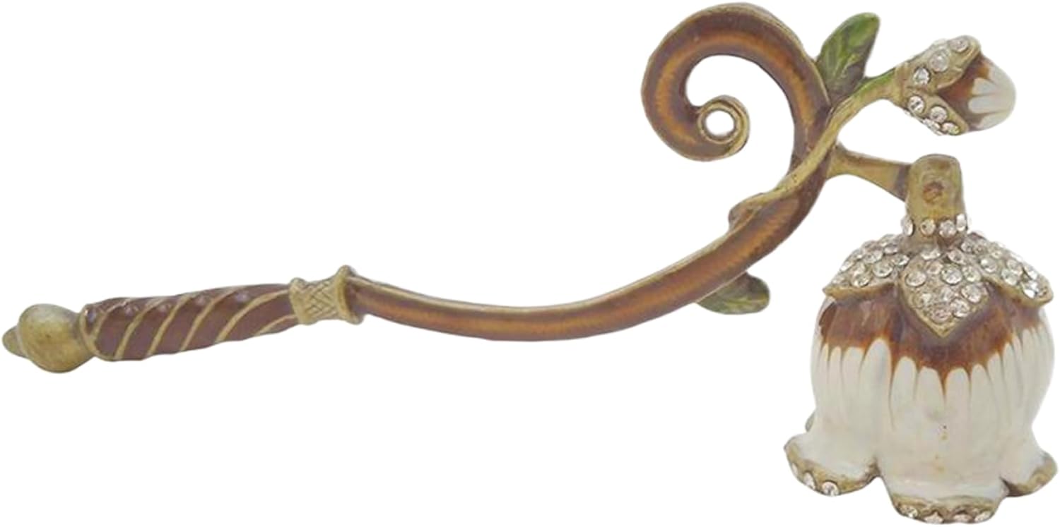 Elegant Lily of the Valley Candle Snuffer with Long Handle 1
