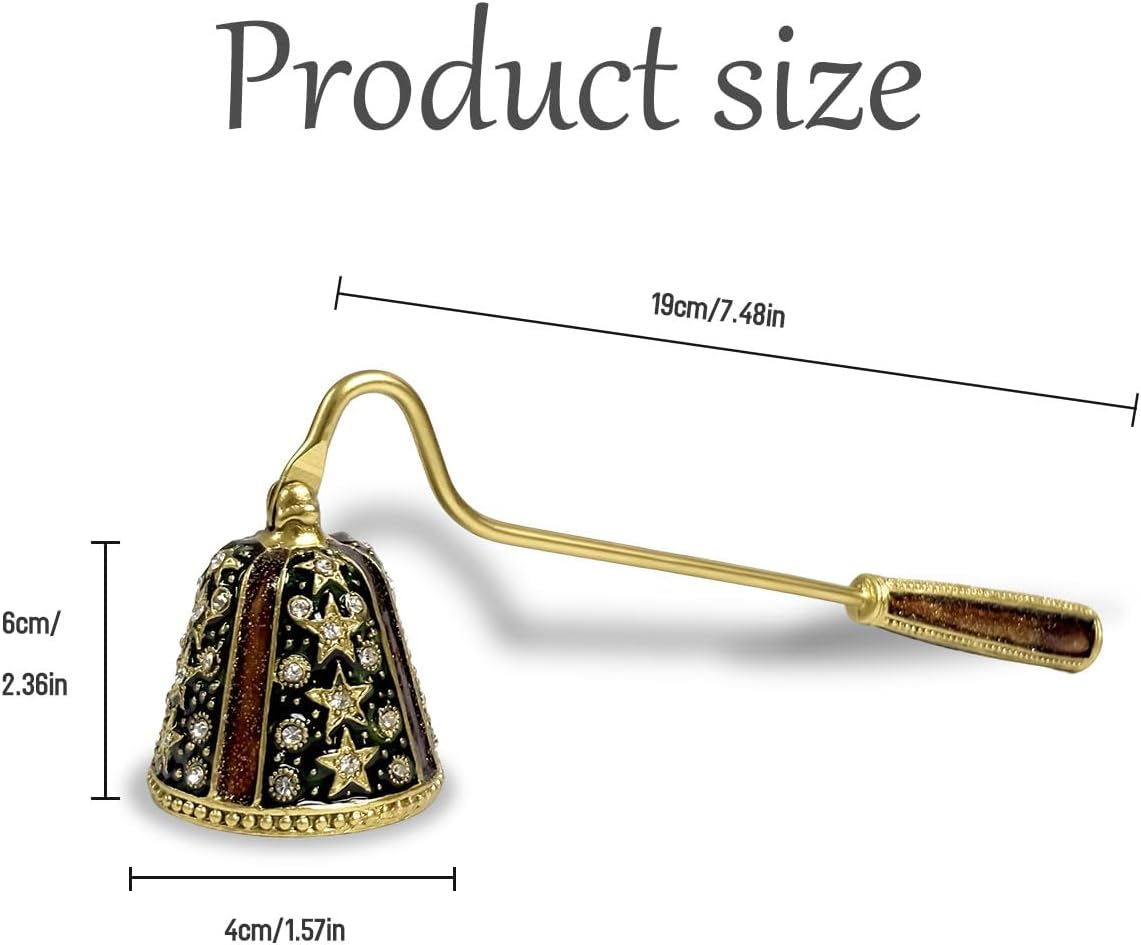 Earssa Vintage Candle Snuffer with Long Handle