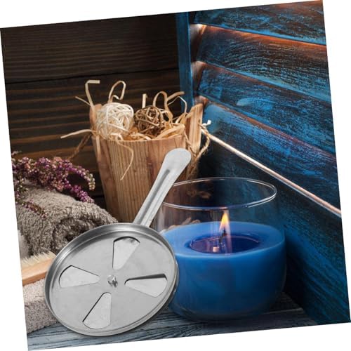 Stainless Steel Adjustable Candle Snuffer Tool for Safe Flame Extinguishing
