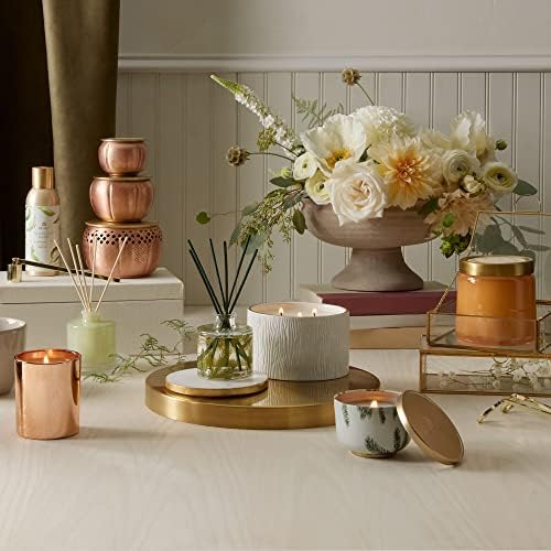 Thymes Frasier Fir Candle Tin with Gold Lid 65 oz