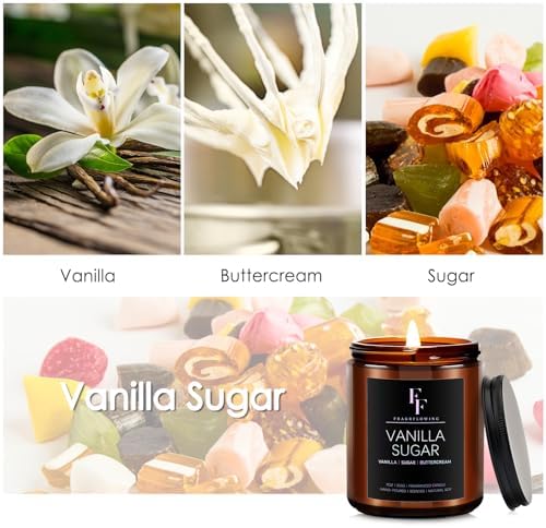 Vanilla Sugar Scented Jar Candle 7oz