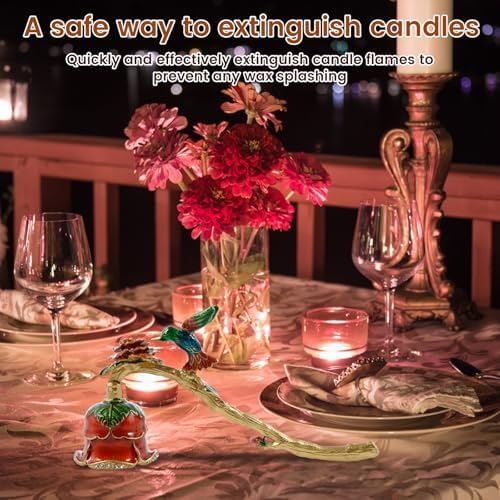 Elegant Candle Snuffer with Long Handle