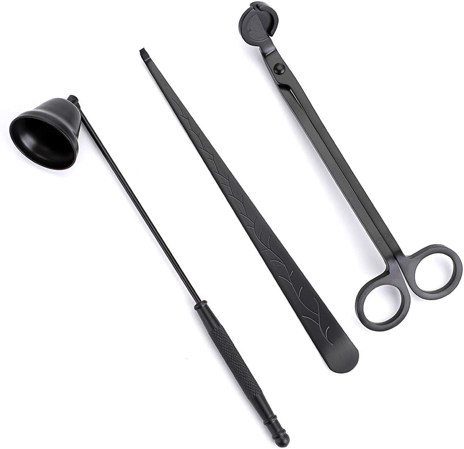 OwnMy 3 in 1 Candle Accessory Set - Black
