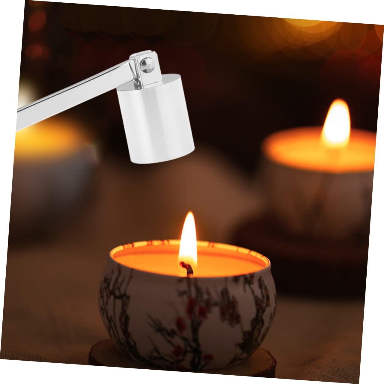 Candle Accessory Set with Snuffer and Wick Trimmer