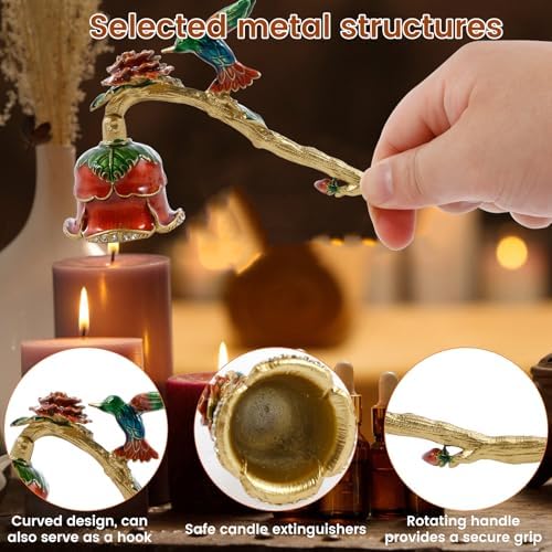 Elegant Candle Snuffer with Long Handle