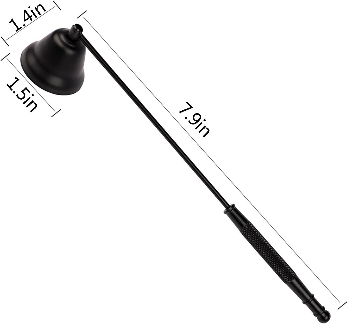 XGOPTS Candle Snuffer Wick Trimmer Elegant Rustic Extinguisher