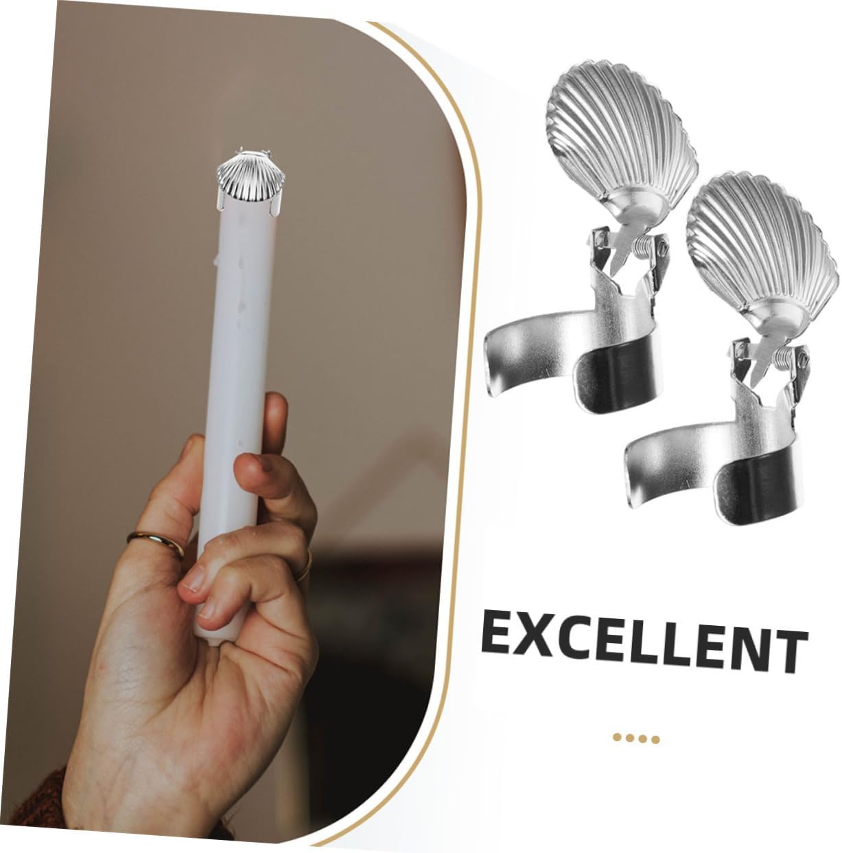PRETYZOOM Automatic Candle Snuffer Tool for Wick Protection and Home Safety