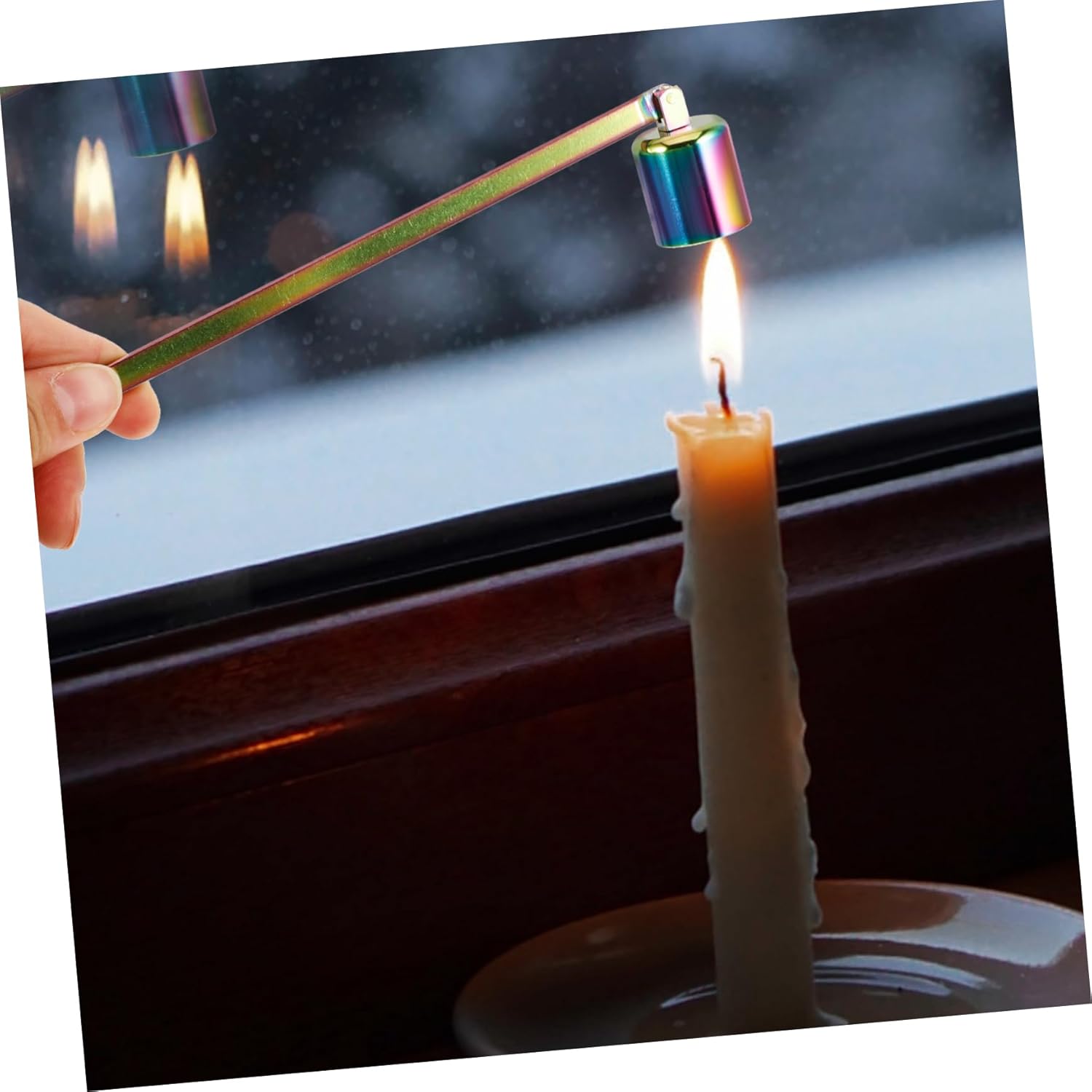 Vaguelly Reusable Candle Snuffer Cap for Tealights and Deep Jars
