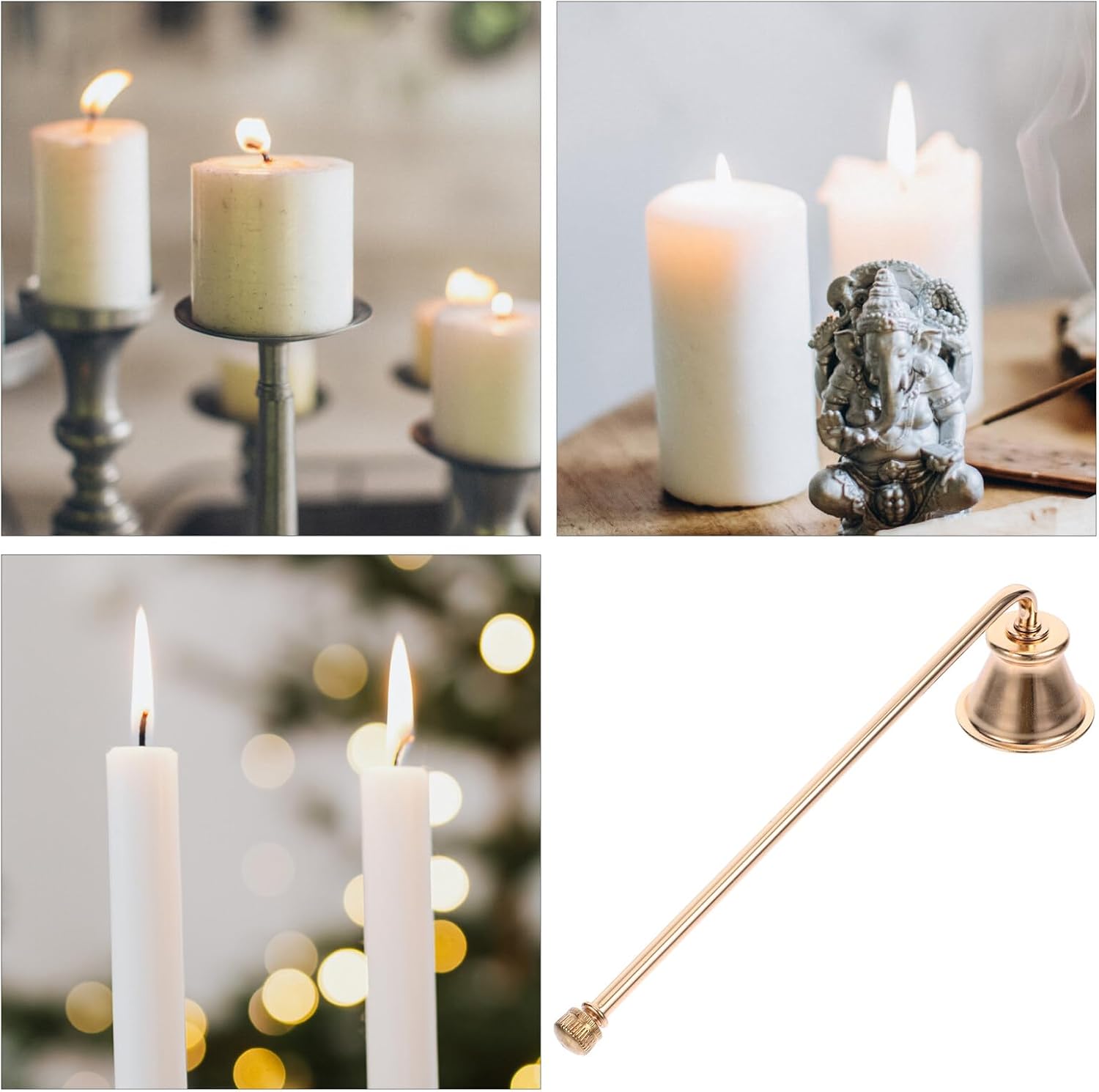 Cabilock Candle Snuffer with Elegant Design