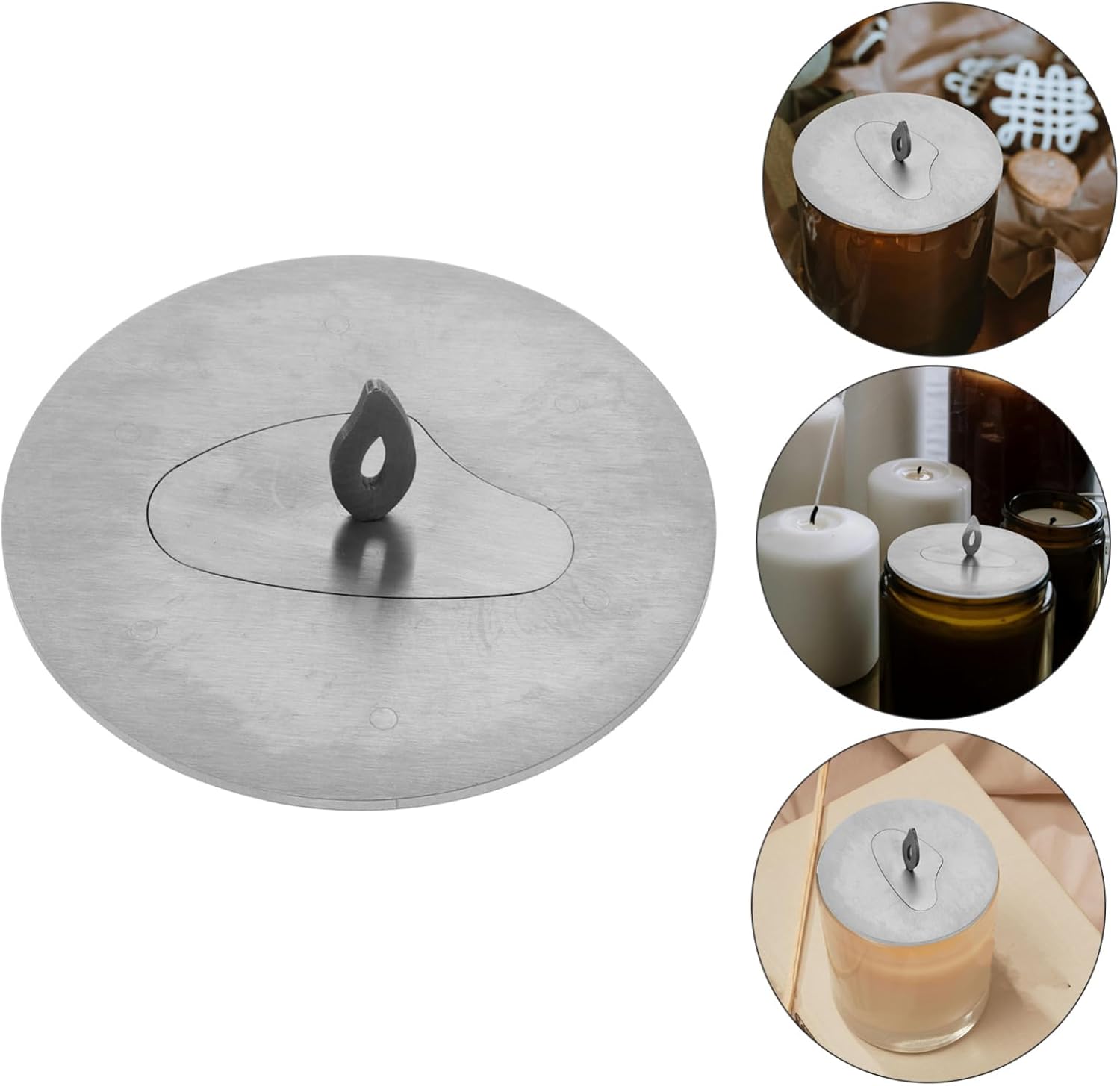 Stainless Steel Candle Snuffer with Handle