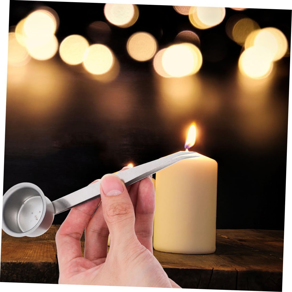 3pcs Candle Extinguisher Handle Tweezer for Home Hotel Camping