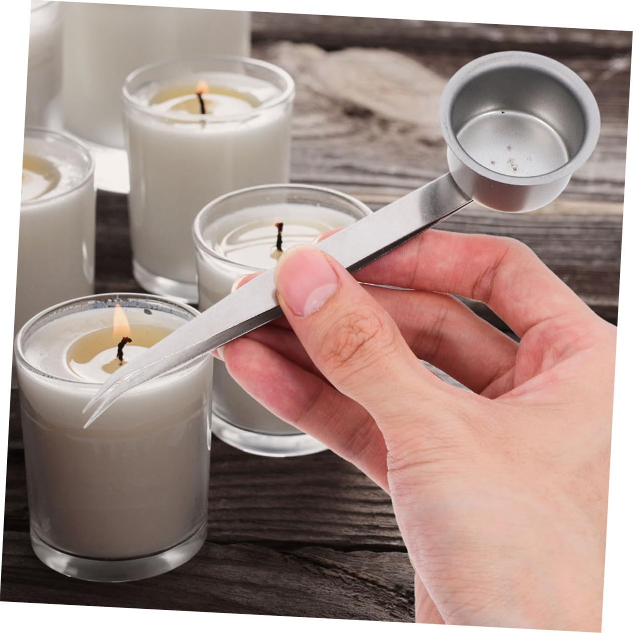 PRETYZOOM 2pcs Candle Snuffer Extinguisher with Long Handle