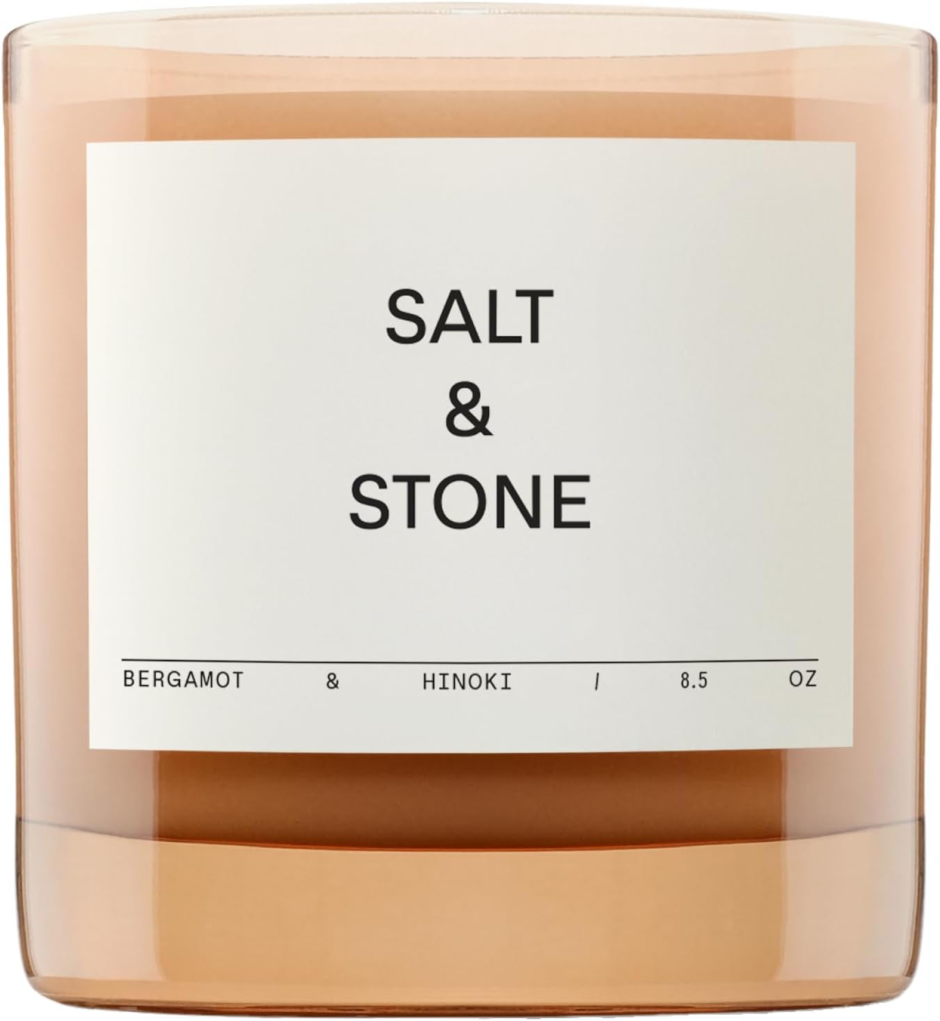 Salt Stone Aromatic Candle 50 Hour Burn Coconut Soy Blend
