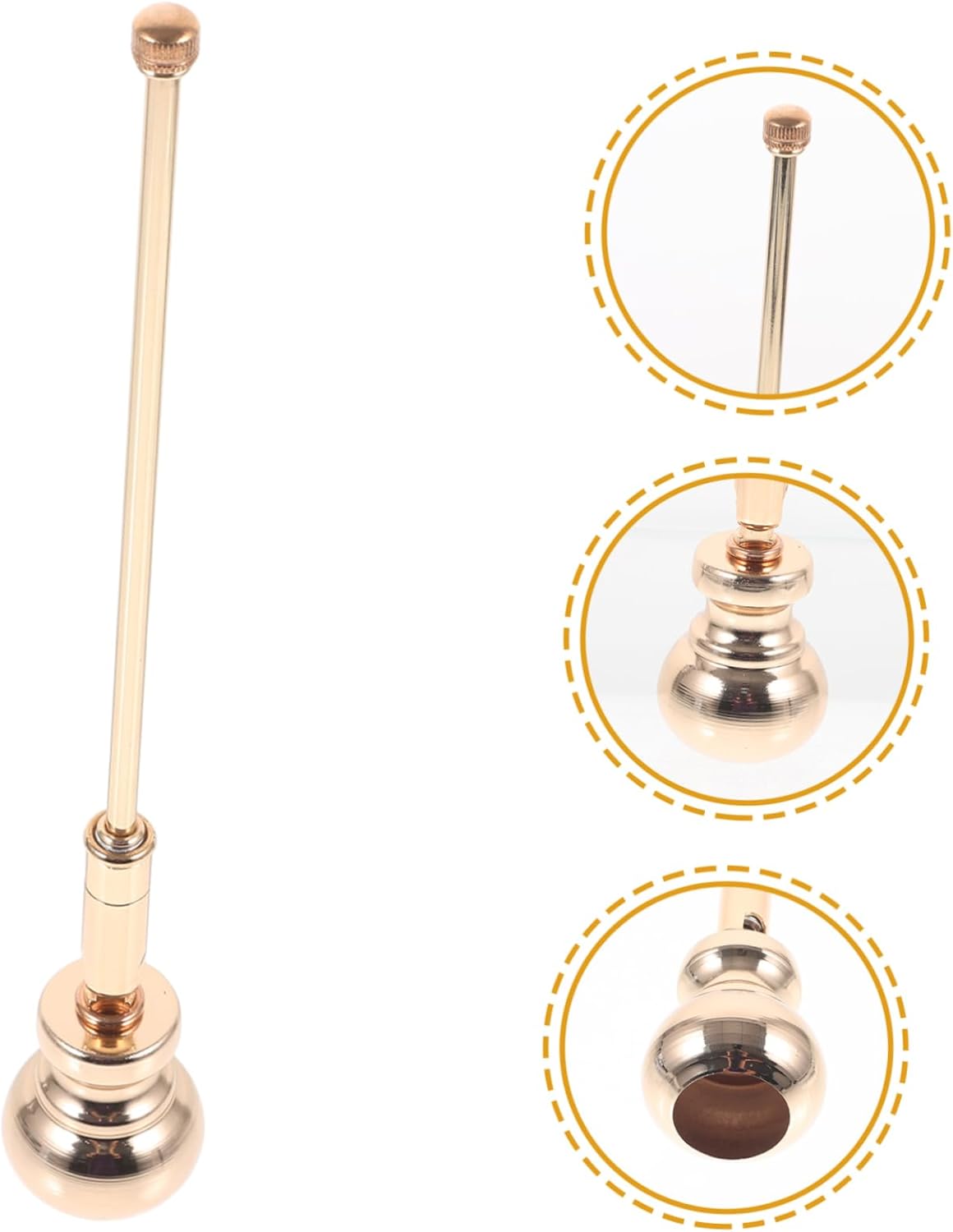 Cabilock Metal Candle Snuffer for Home Decor