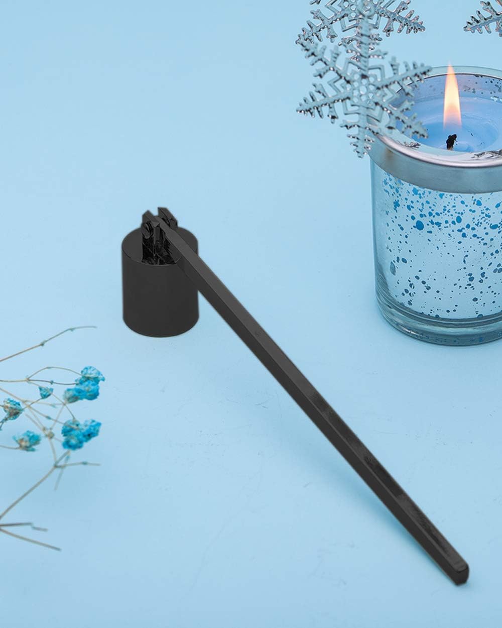 NEOYARDE Candle Snuffer - Matte Black Stainless Steel