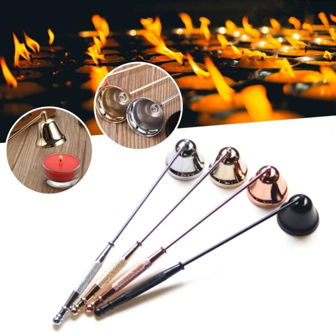 MioCloth Long Handle Candle Snuffer Stainless Steel Extinguisher with Polished Finish