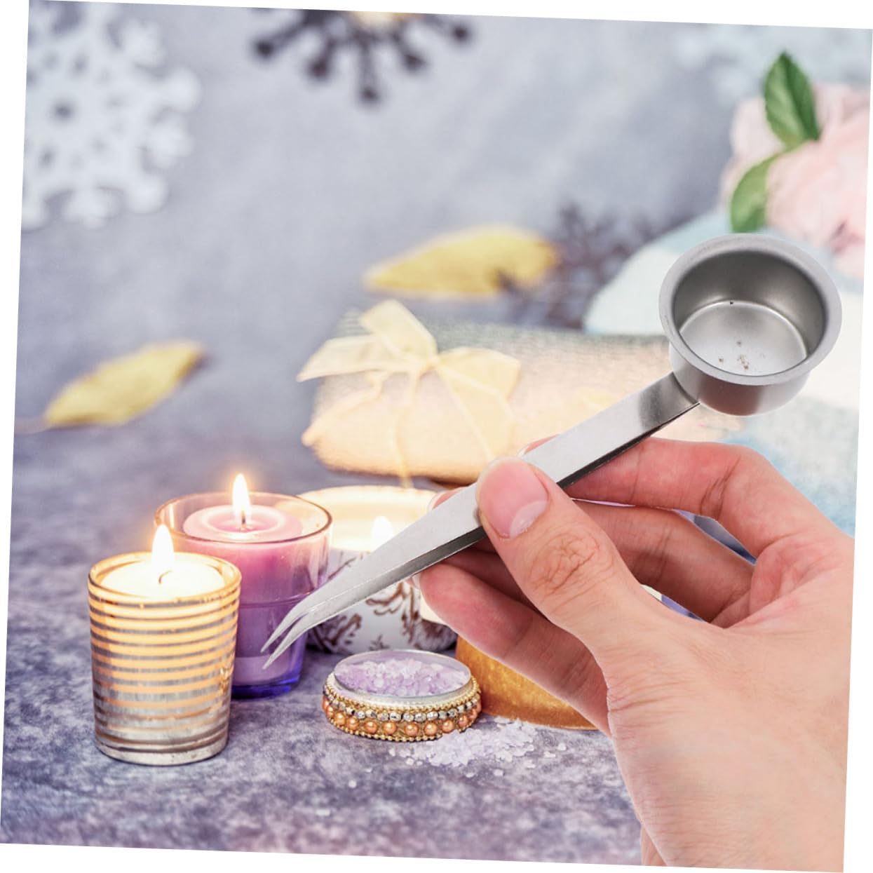 PRETYZOOM 2pcs Candle Snuffer Extinguisher with Long Handle