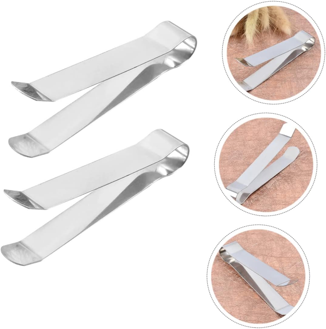 PRETYZOOM 10pcs Candle Extinguishing Clip Metal Wick Clamp for Safe Use