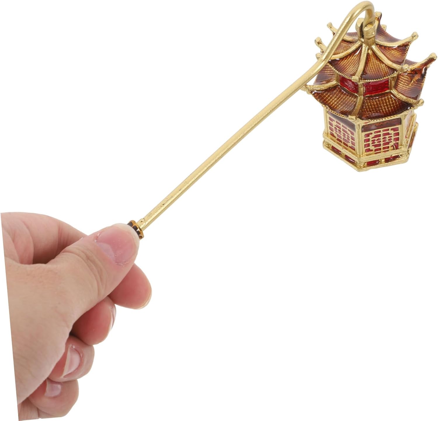 Zerodeko Candle Snuffer Tool with Golden Design