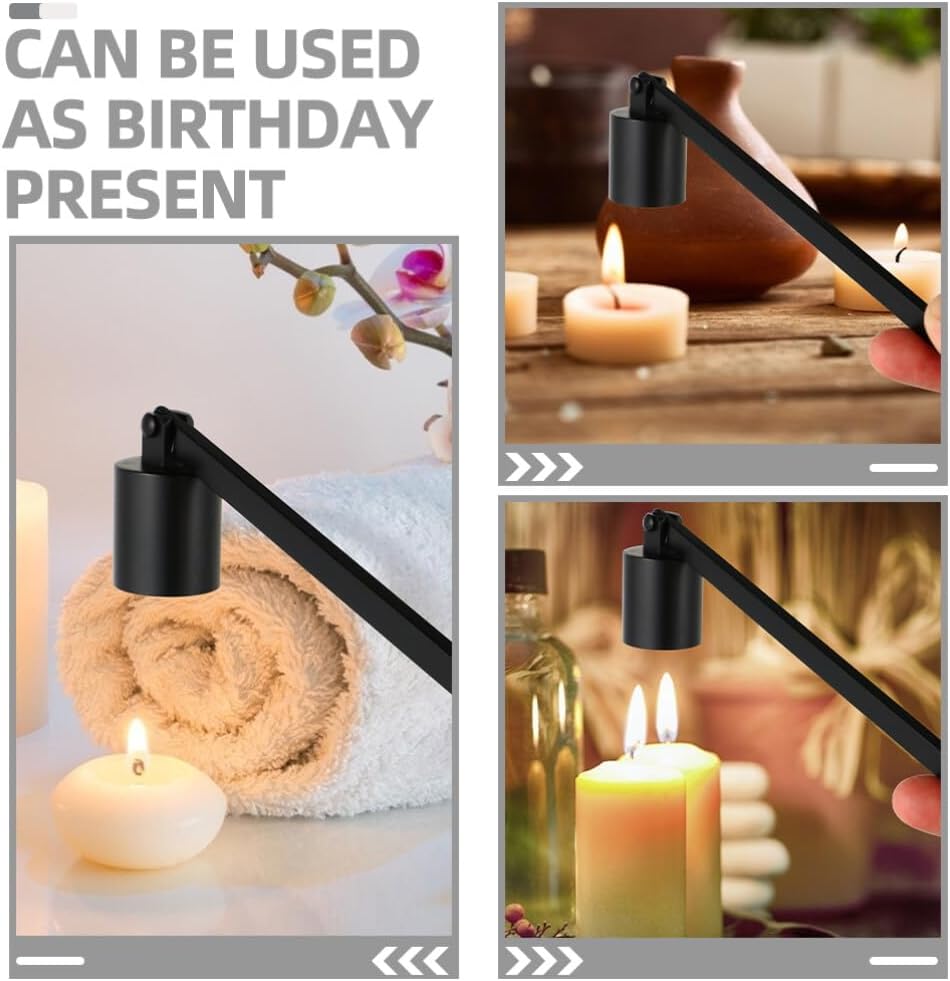 MAGICLULU 2pcs Candle Snuffer Tool with Long Handle